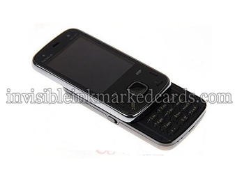 Nokia N86 Scanning Camera, Scanning Camera Teléfono Móvil, Scanning Camera, Marked Cards